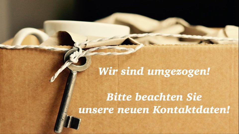 Wir sind umgezogen!